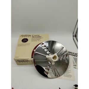Sunbeam Vista Coarse Shredder Blade #94930  For Food Processor 84071 Stainless